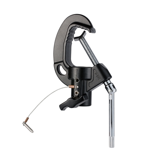 Quick Action Clamp with 5/8" Socket Pipe Clamp Jaw Opening:∅16-65mm