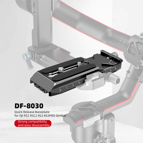 Quick Release Baseplate for DJI RS2 RSC2 RS3 RS3PRO Gimbal